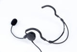 Behind the head single muff headset with background noise canceling mic - Freeway Communications - Canada's Wireless Communications Specialists